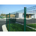 Curved Industrial Fence PVC Coated Welded Wire Mesh Panel